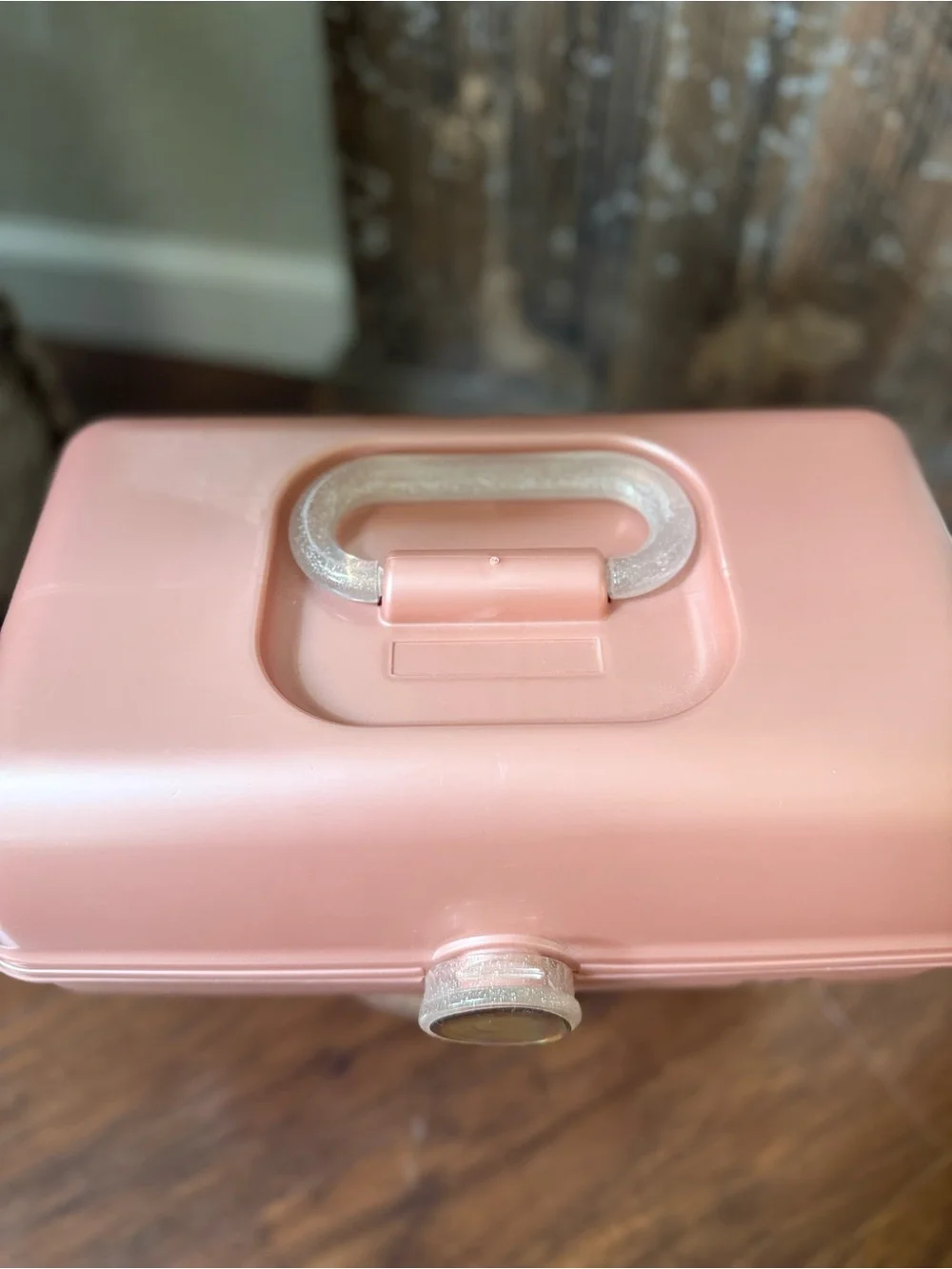 Caboodles On The Go Girl Rose Gold Metallic Makeup Case W/Mirror Ultra Exclusive